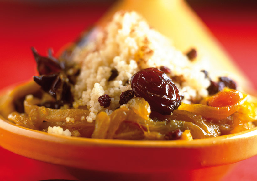 Couscous aux fruits secs Zakia